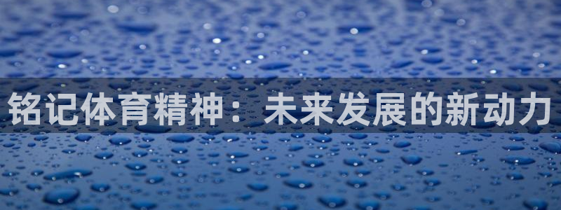 铭记体育精神：未来发展的新动力